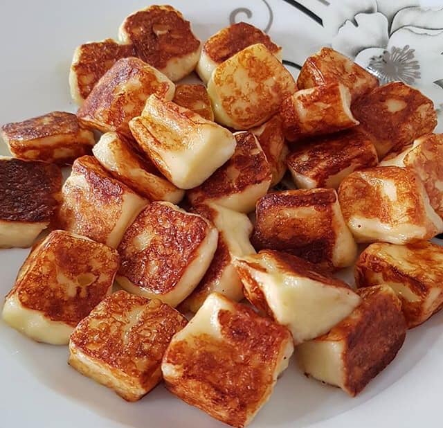 QUEIJO COALHO NA CHAPA